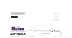 Desktop Screenshot of 3dimensionalpt.com